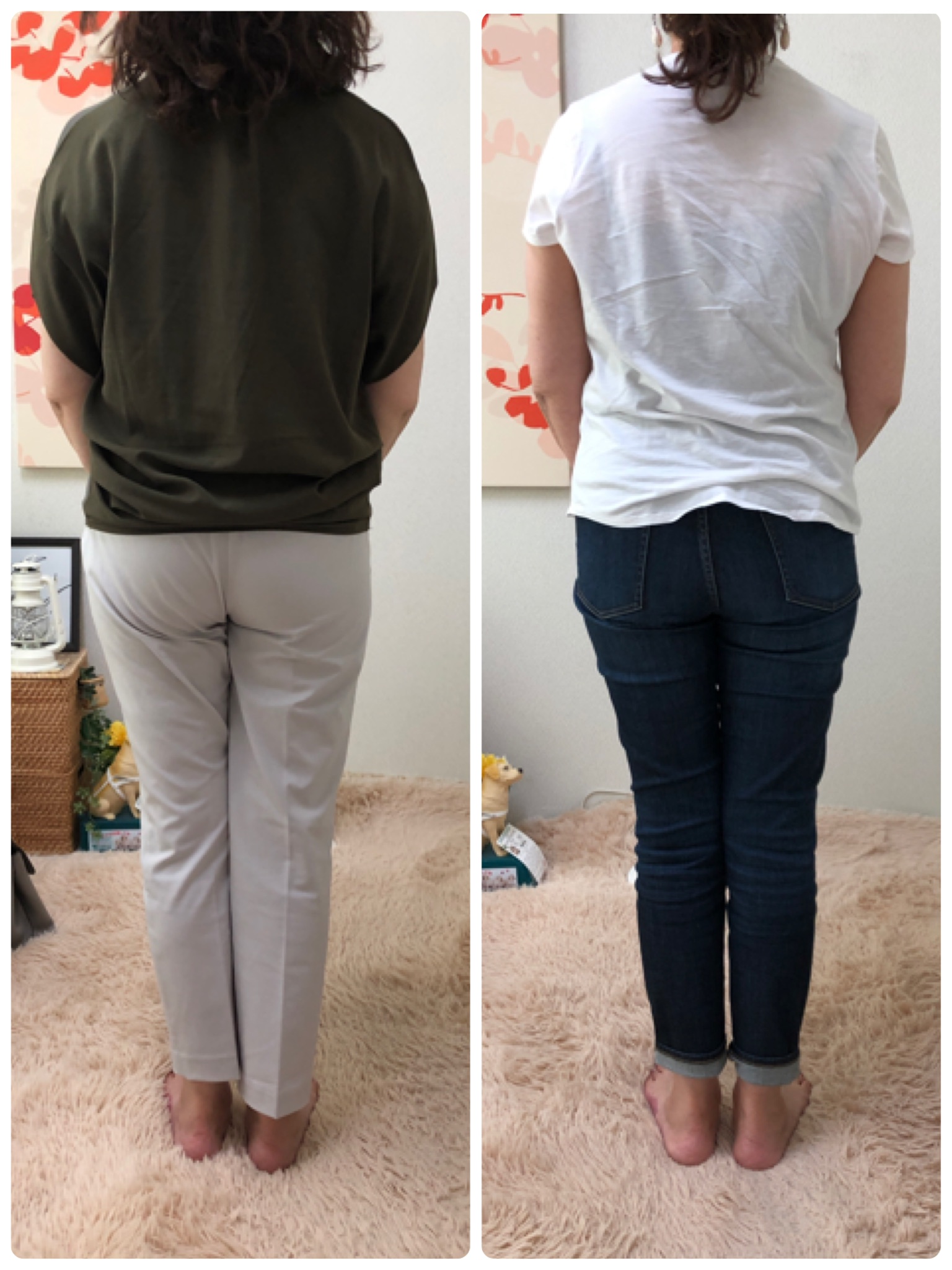 肋骨矯正 1回目から3回目の経過写真｜さくら整体院 奈良