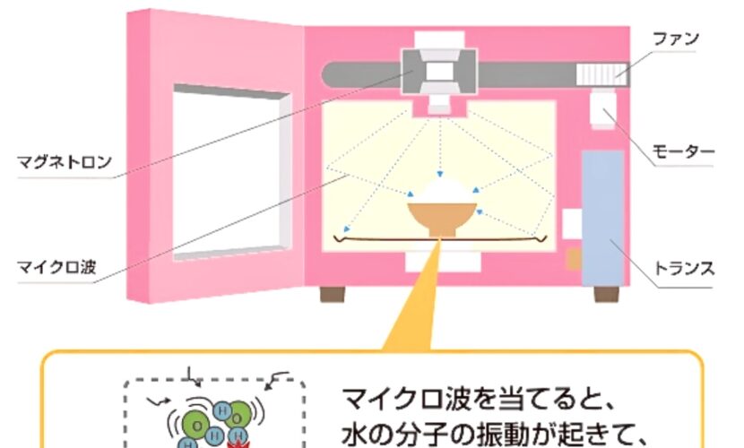 マイクロ波電子レンジ