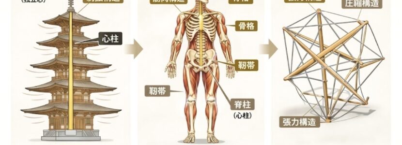 法隆寺の五重塔