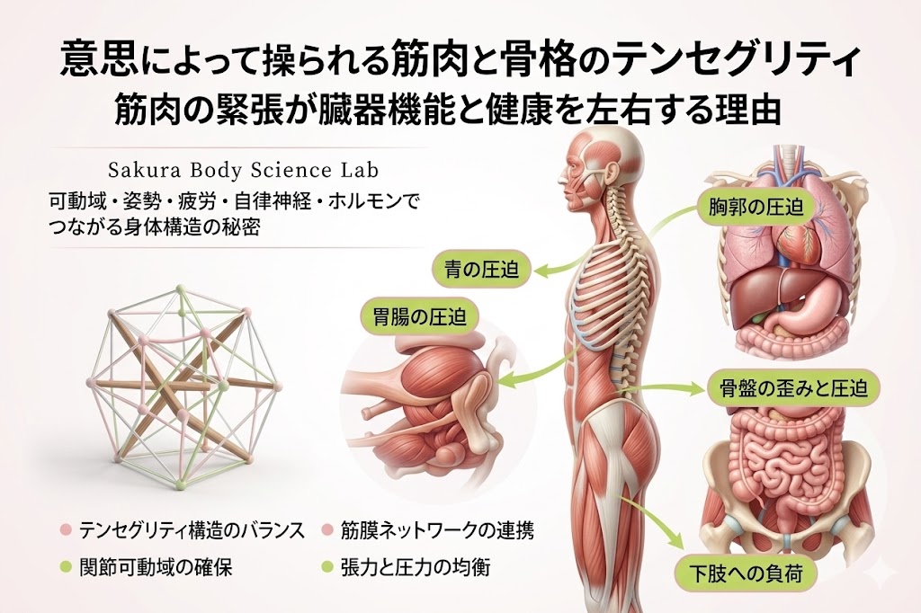 奈良市 さくら整体院 骨膜・筋膜テンセグリティ