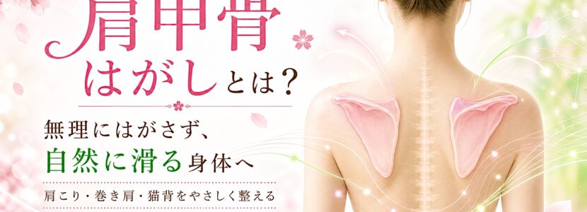 肩甲骨はがし奈良市
