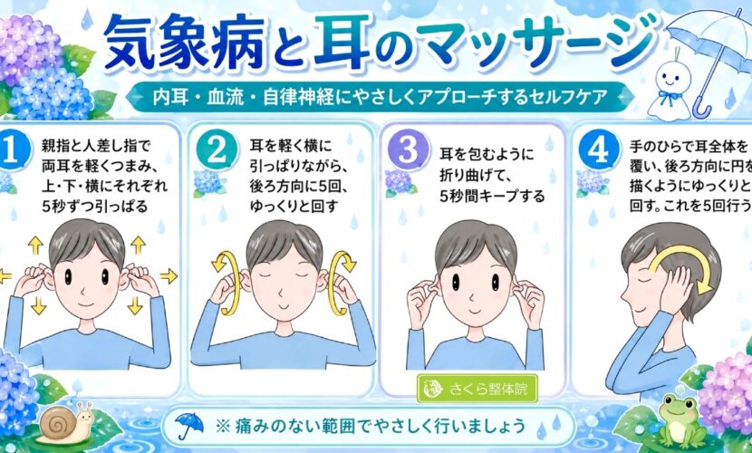 耳つぼマッサージ