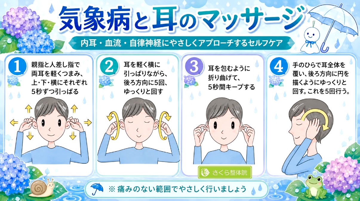 耳つぼマッサージ