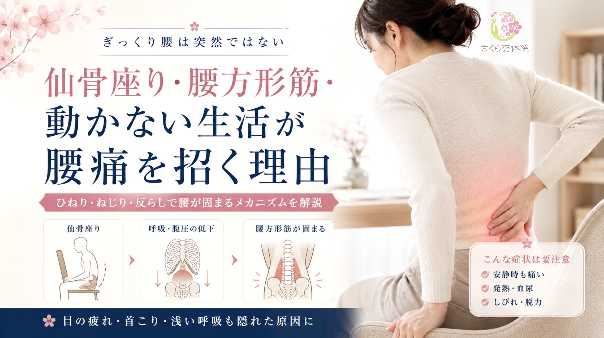 奈良市ぎっくり腰整体 » 奈良市の整体 さくら整体院 奈良市ぎっくり腰整体