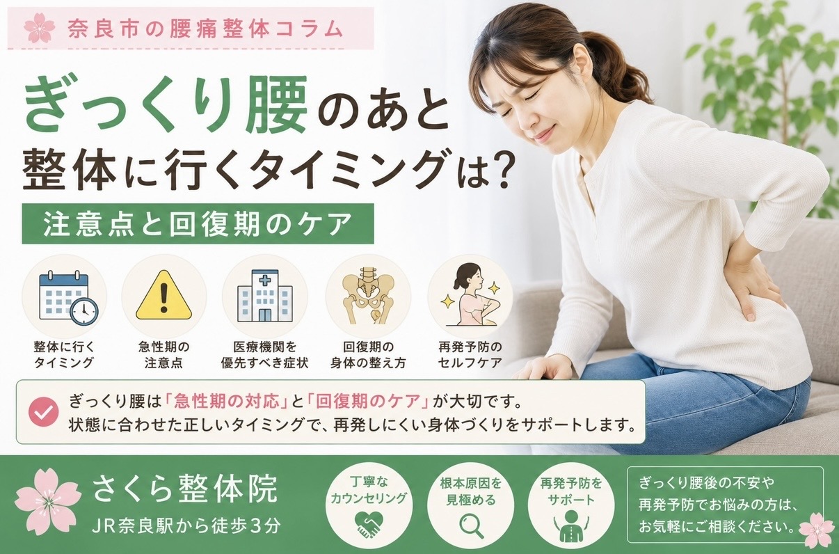整体腰痛奈良市